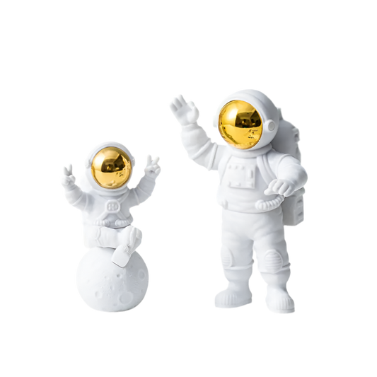 Astronaut and Moon Home Decor Set