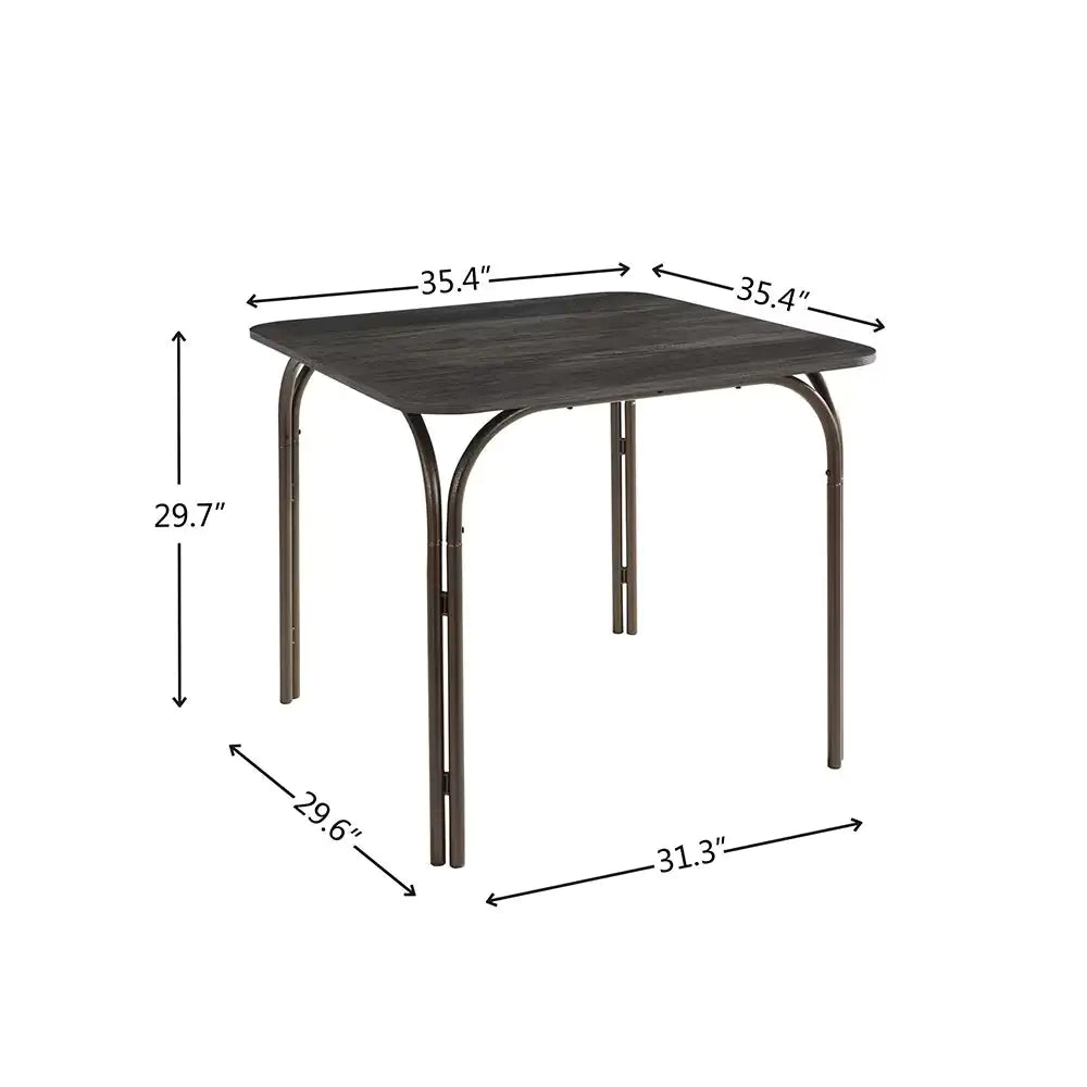 Modern Elegant 4 Chair Wood Table